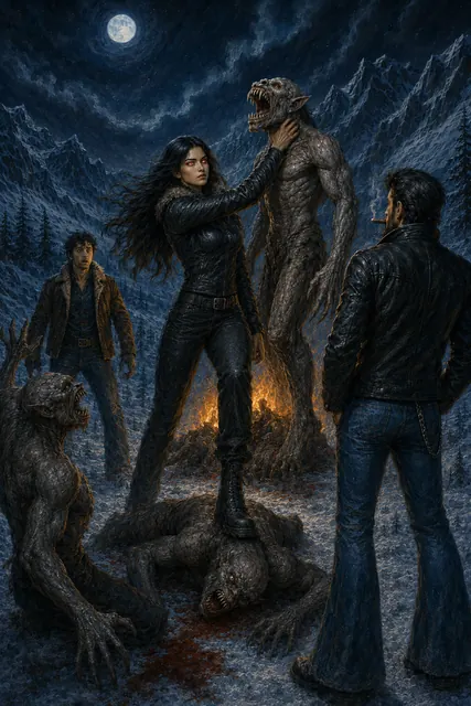 Harshpreet, Shivaay and Vishal fighting Ghraaks